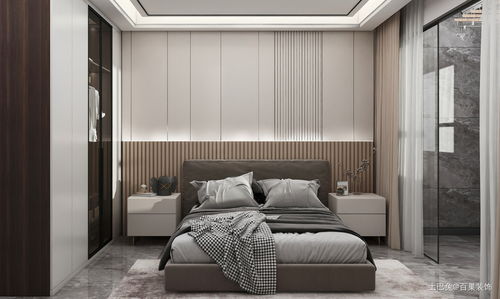 570平現(xiàn)代簡約復式裝修效果案例 復式大宅的舒適哲學